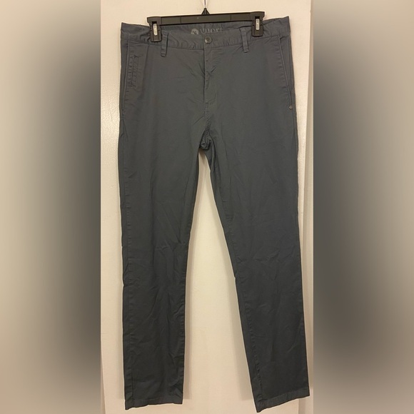 Vuori Collins Chino Pant Gray Size 32 - Picture 1 of 5